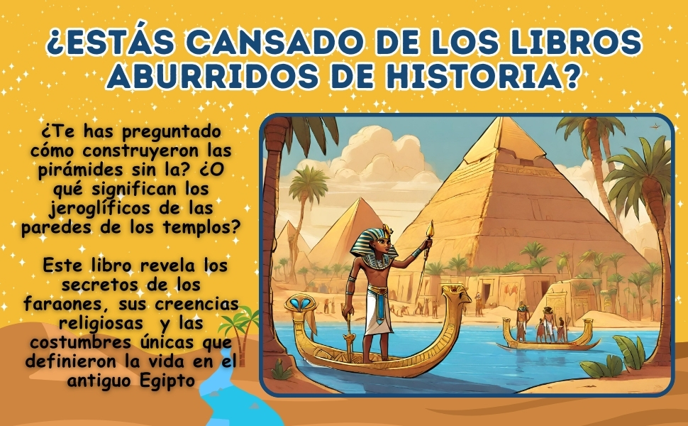 Curiosidades del antiguo egipto para niños de Educación Primaria
